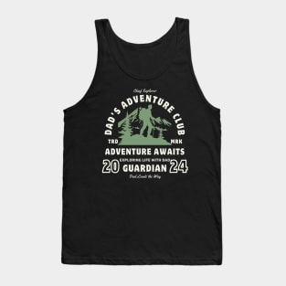 Dad's Adventure Club: Exploring Life with Dad Tank Top